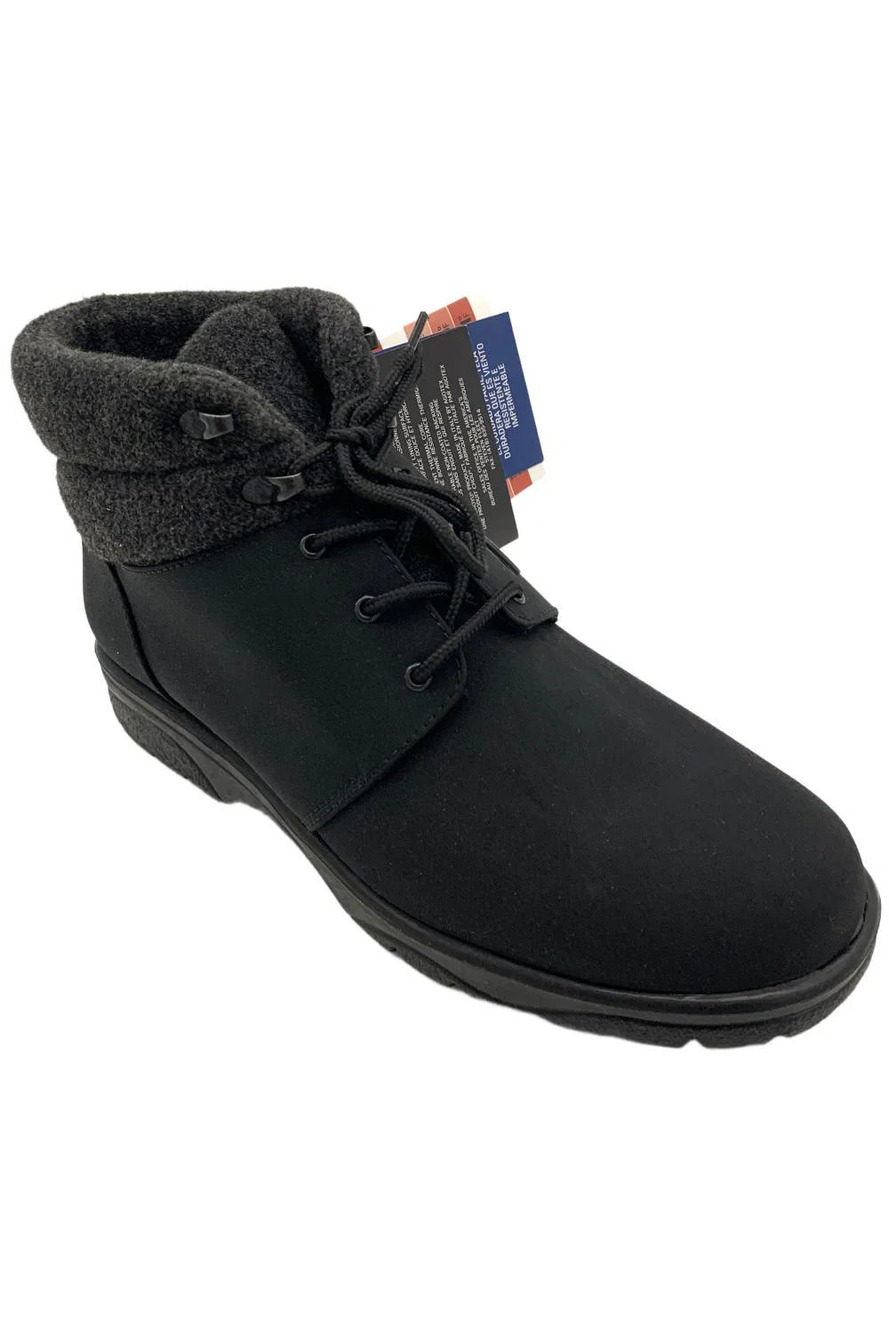 Toe Warmers Women's Trek Low Ankle Boot Black - Narrow